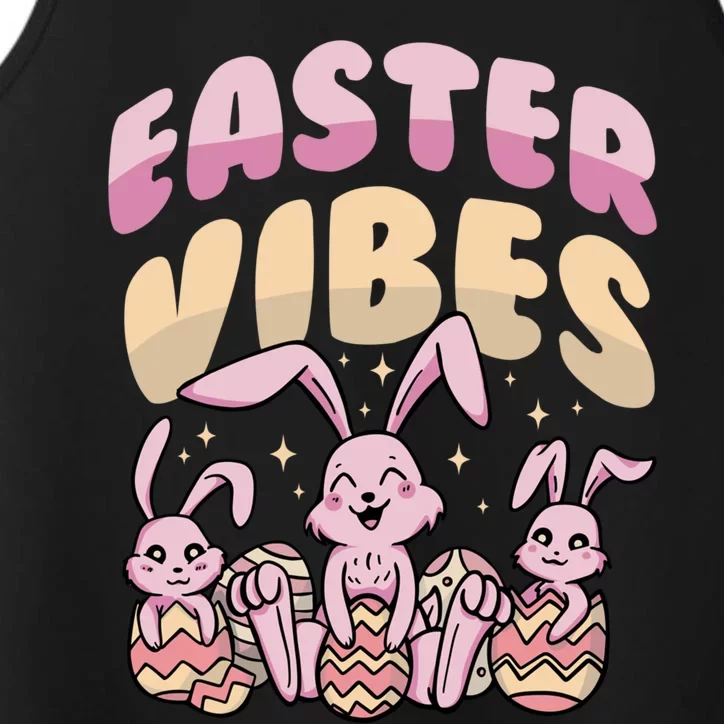 Easter Vibes Cute Bunnies Holiday Season Easter Sunday Gift Performance Tank