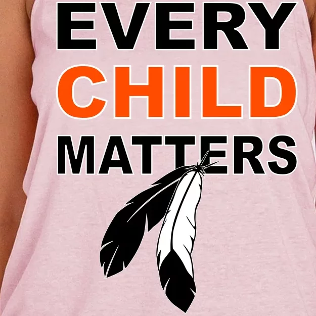 Every Child Matters Women's Knotted Racerback Tank