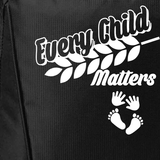 Every Child Matters Baby Feet and Hands City Backpack