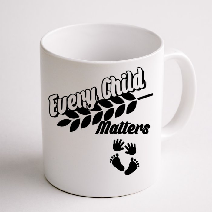 Every Child Matters Baby Feet and Hands Front & Back Coffee Mug