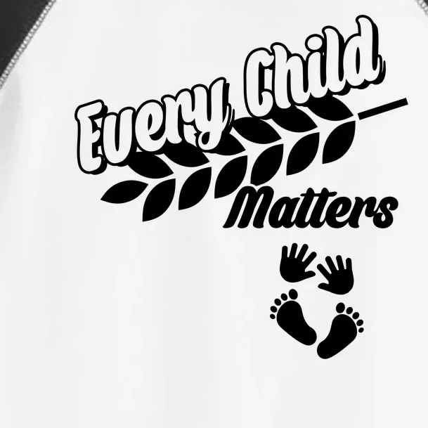 Every Child Matters Baby Feet and Hands Toddler Fine Jersey T-Shirt