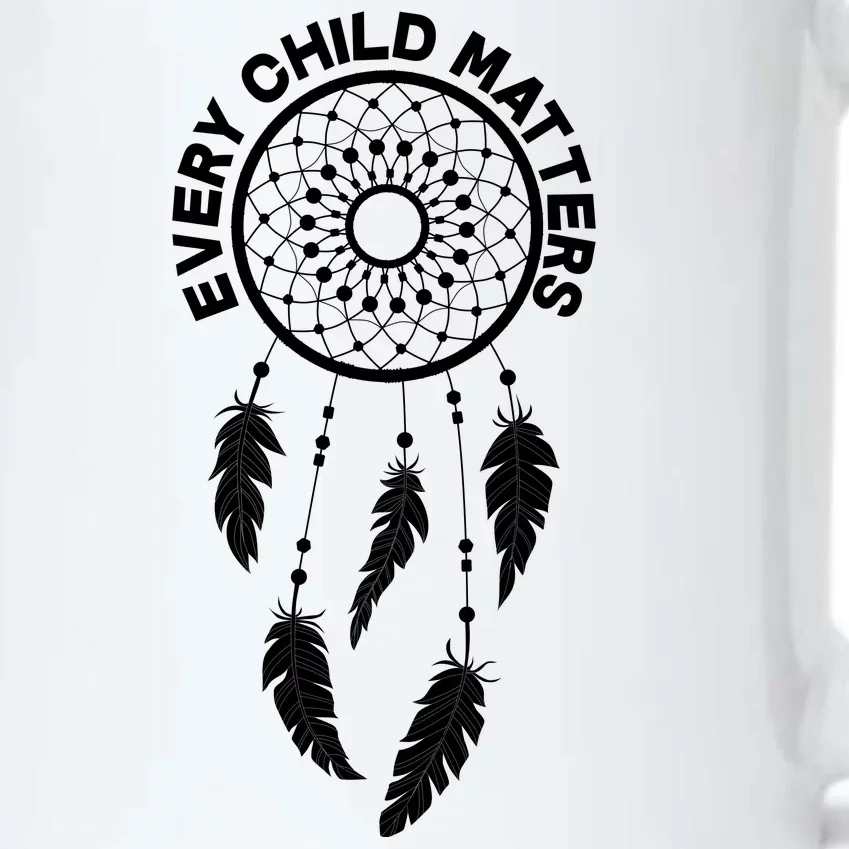 Every Child Matters Dream Catcher Black Color Changing Mug