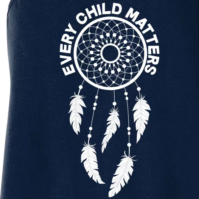 Every Child Matters Dream Catcher Women's Racerback Tank