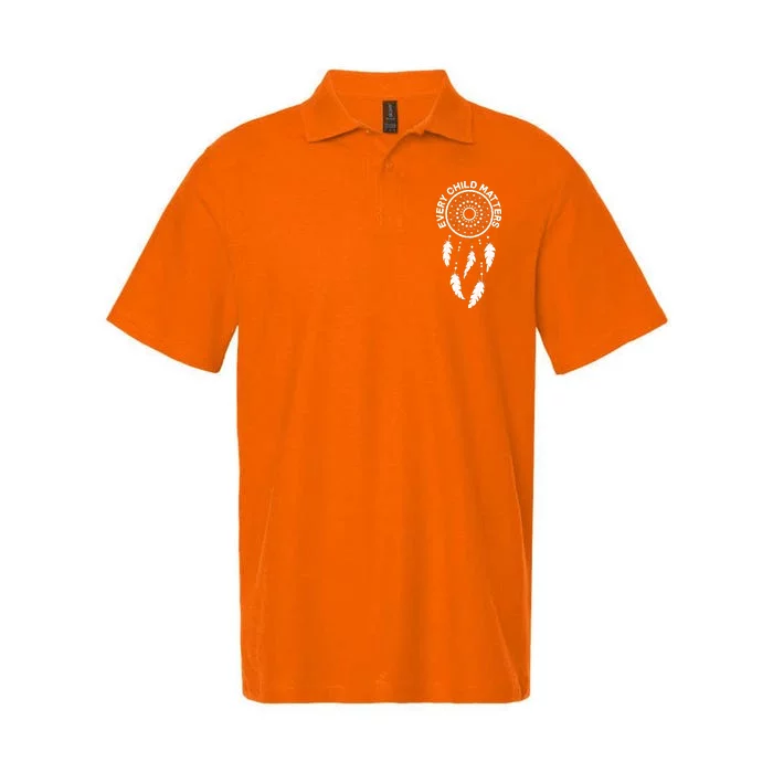 Every Child Matters Dream Catcher Softstyle Adult Sport Polo