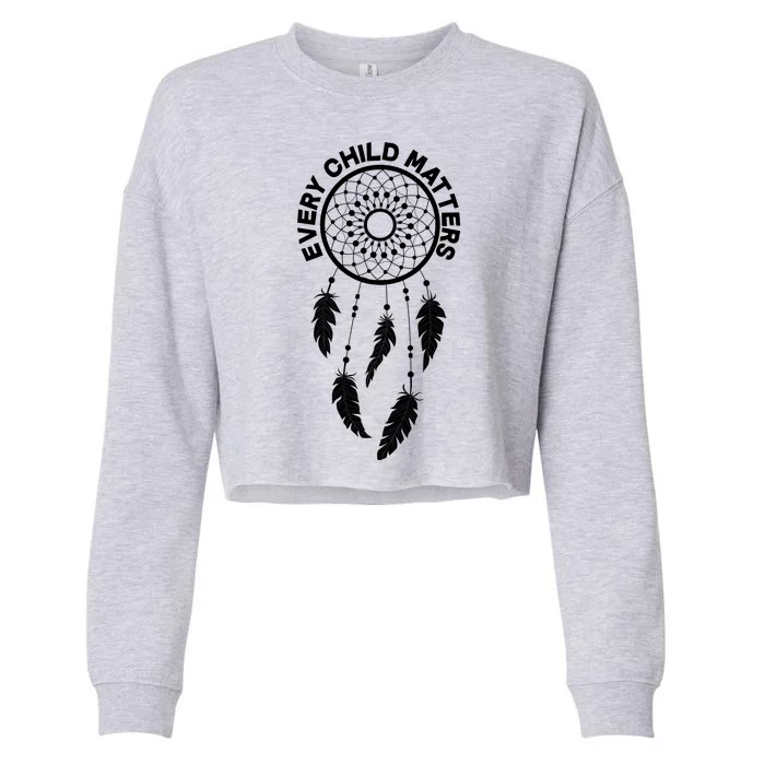 Every Child Matters Dream Catcher Cropped Pullover Crew