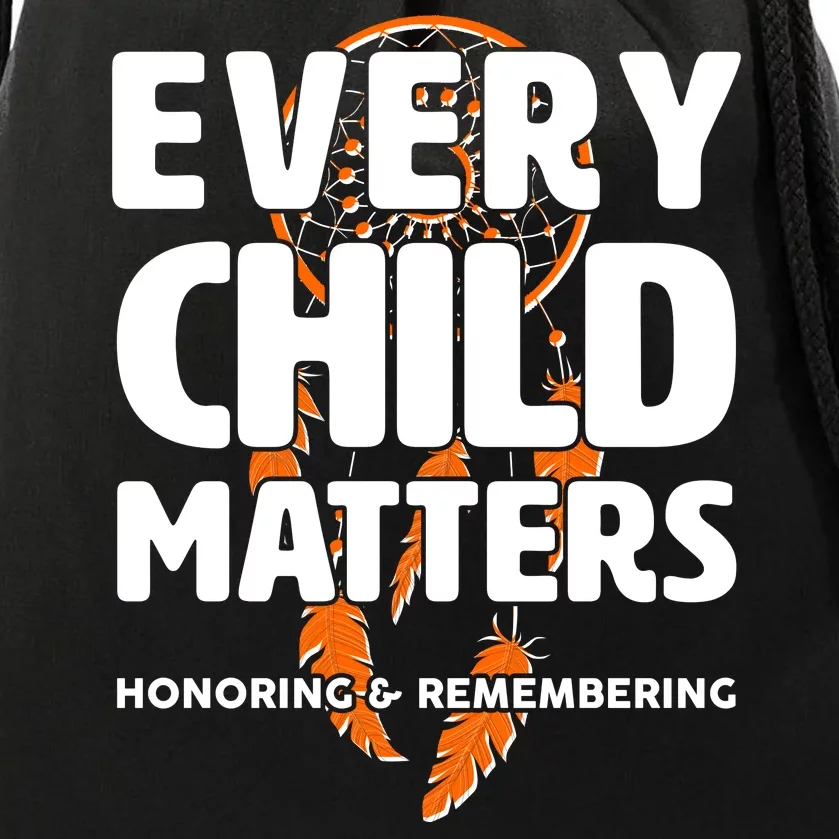 Every Child Matters Honoring and Remembering Drawstring Bag