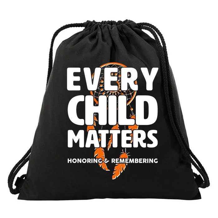 Every Child Matters Honoring and Remembering Drawstring Bag