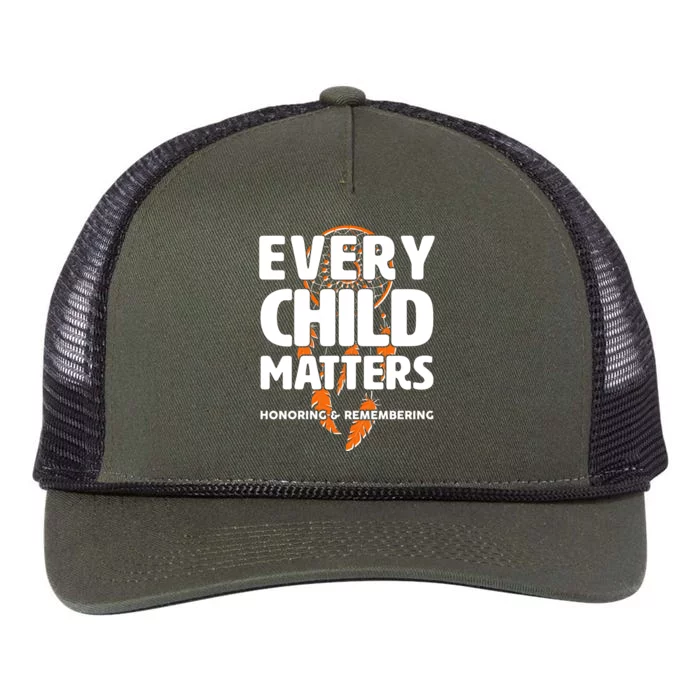 Every Child Matters Honoring and Remembering Retro Rope Trucker Hat Cap