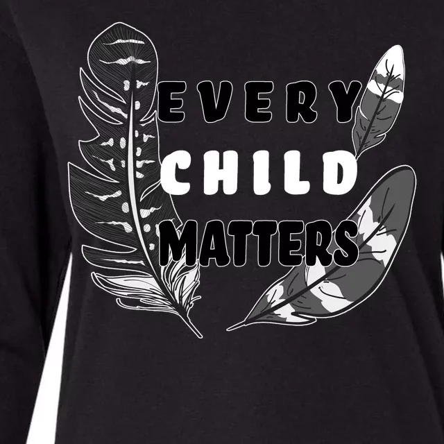 Every Child Matters Orange Day Residential Schools Womens Cotton Relaxed Long Sleeve T-Shirt