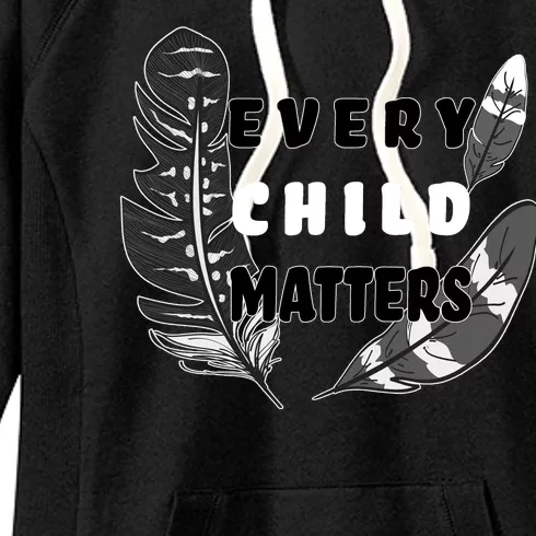 Every Child Matters Orange Day Residential Schools Women's Fleece Hoodie