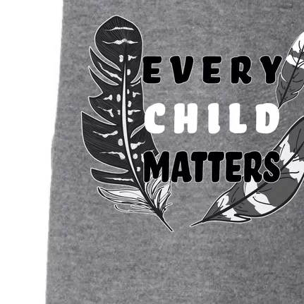 Every Child Matters Orange Day Residential Schools Doggie 3-End Fleece Hoodie