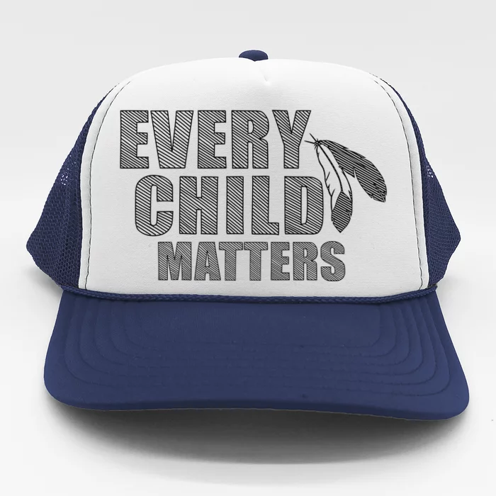 Every Child Matters Sketchy Pattern Trucker Hat