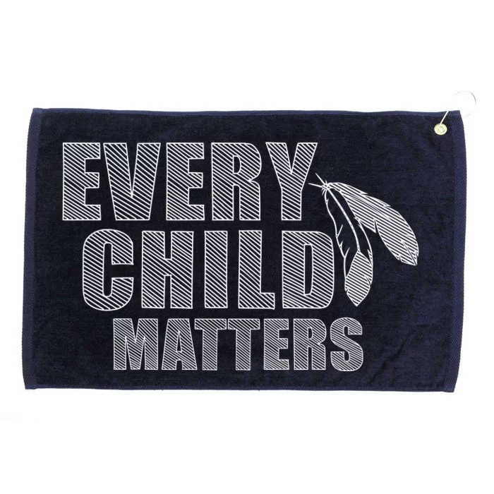 Every Child Matters Sketchy Pattern Grommeted Golf Towel