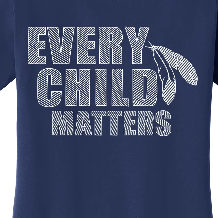 Every Child Matters Sketchy Pattern Women's T-Shirt