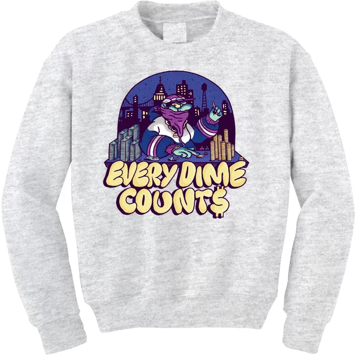 Every Dime Counts Kids Sweatshirt