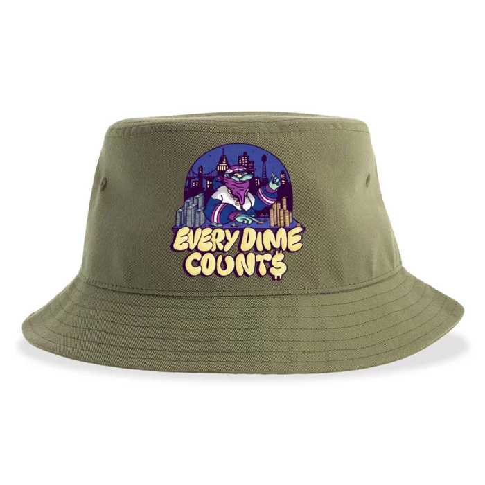 Every Dime Counts Sustainable Bucket Hat