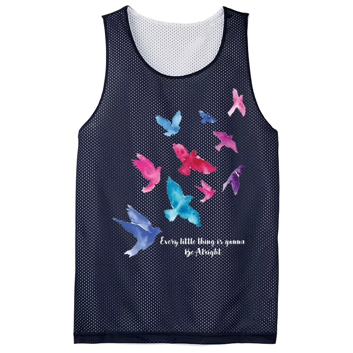 Every Little Thing Is Gonna Be Alright Mesh Reversible Basketball Jersey Tank