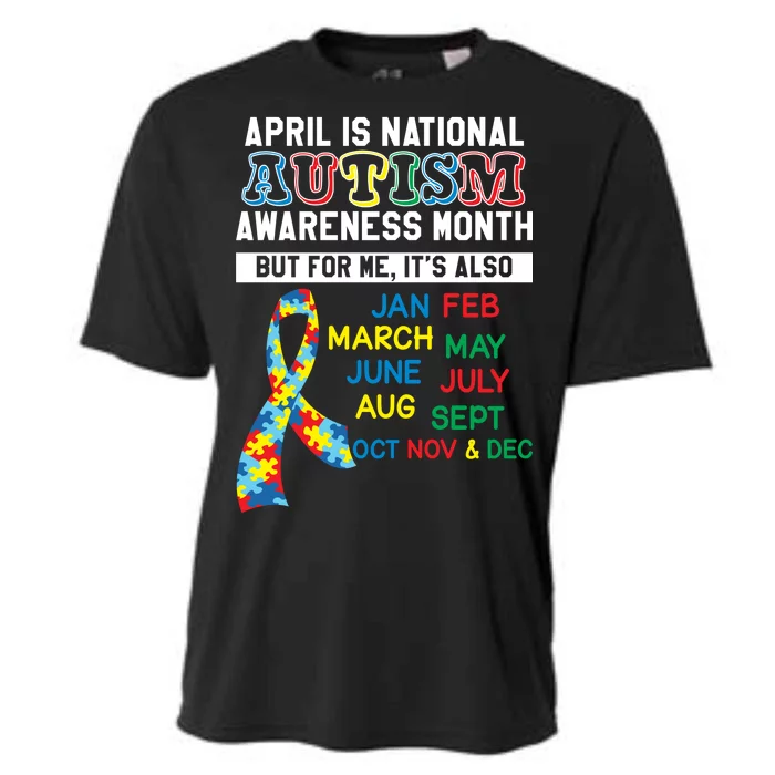 Every Month Is Autism Month Cooling Performance Crew T-Shirt