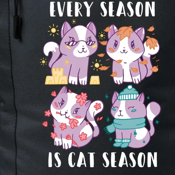 Every Season Is Cat Season Daily Commute Backpack