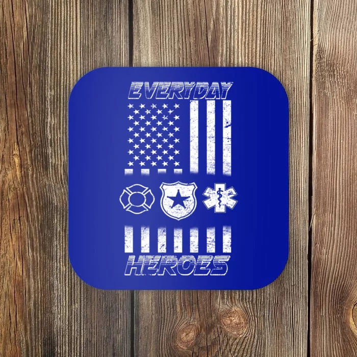 Everyday Heroes Firefighters  EMT Police Coaster