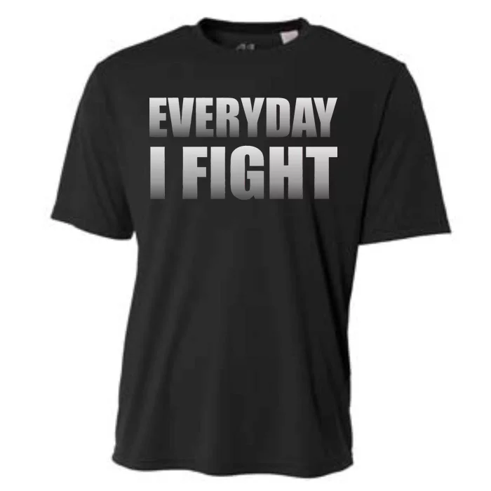 Everyday I Fight Cancer Tribute Cooling Performance Crew T-Shirt