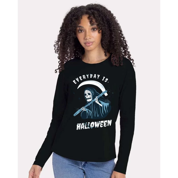 Everyday Is Halloween Womens Cotton Relaxed Long Sleeve T-Shirt