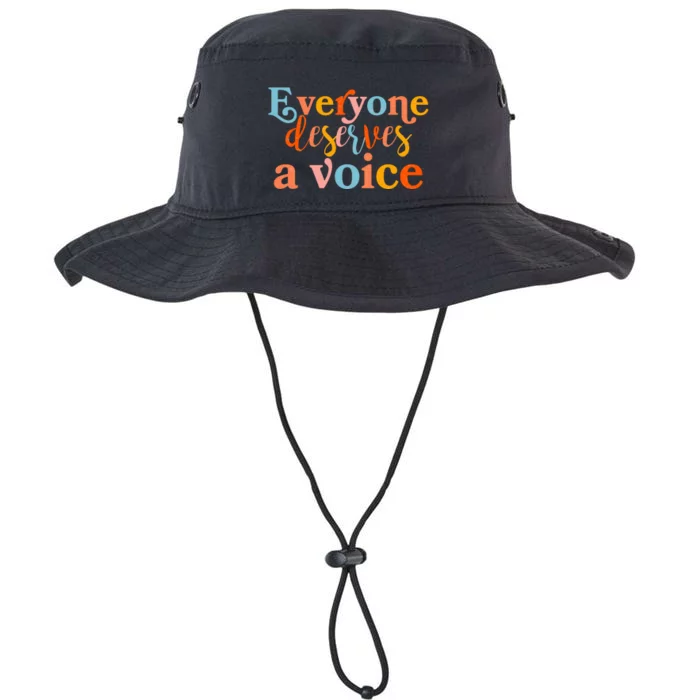 Everyone Deserves A Voice Legacy Cool Fit Booney Bucket Hat