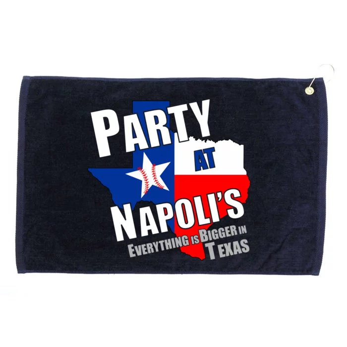 Everything is Bigger In Texas Party At Napoli's Grommeted Golf Towel