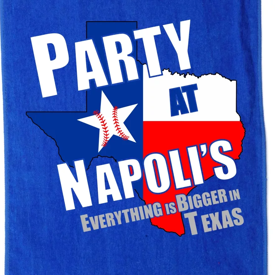 Everything is Bigger In Texas Party At Napoli's Platinum Collection Golf Towel