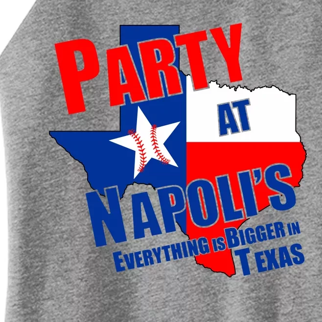 Everything is Bigger In Texas Party At Napoli's Women’s Perfect Tri Rocker Tank