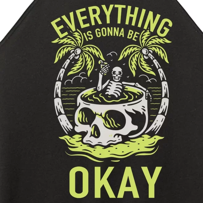 Everything Is Gonna Be Okay Women’s Perfect Tri Rocker Tank