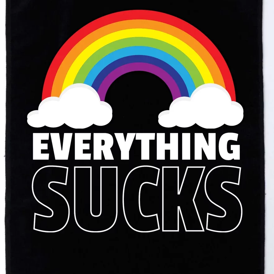 Everything Sucks Platinum Collection Golf Towel