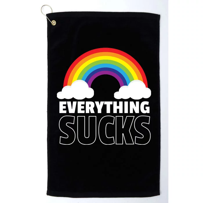 Everything Sucks Platinum Collection Golf Towel