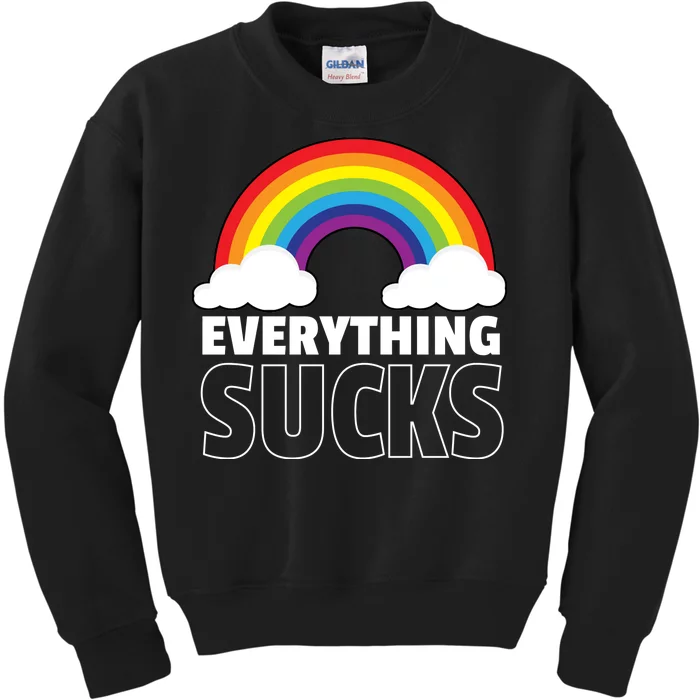 Everything Sucks Kids Sweatshirt