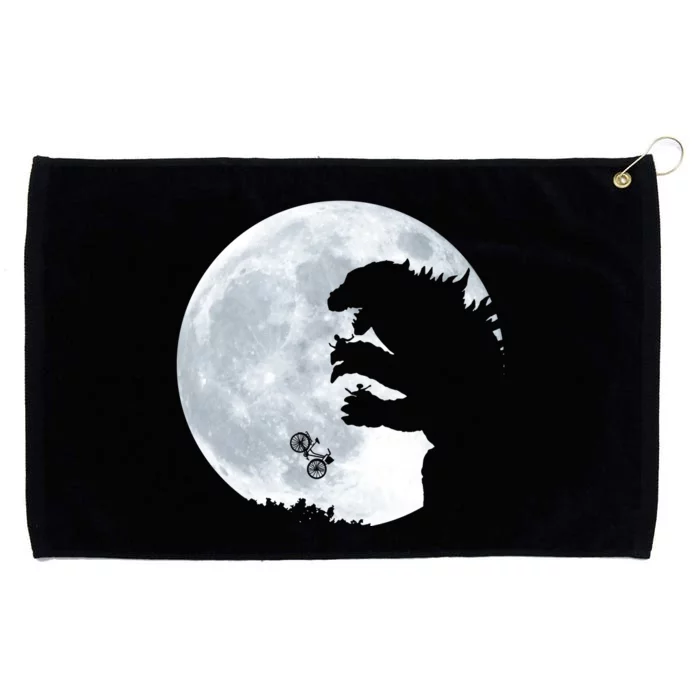 E.T Vs. Monster Grommeted Golf Towel