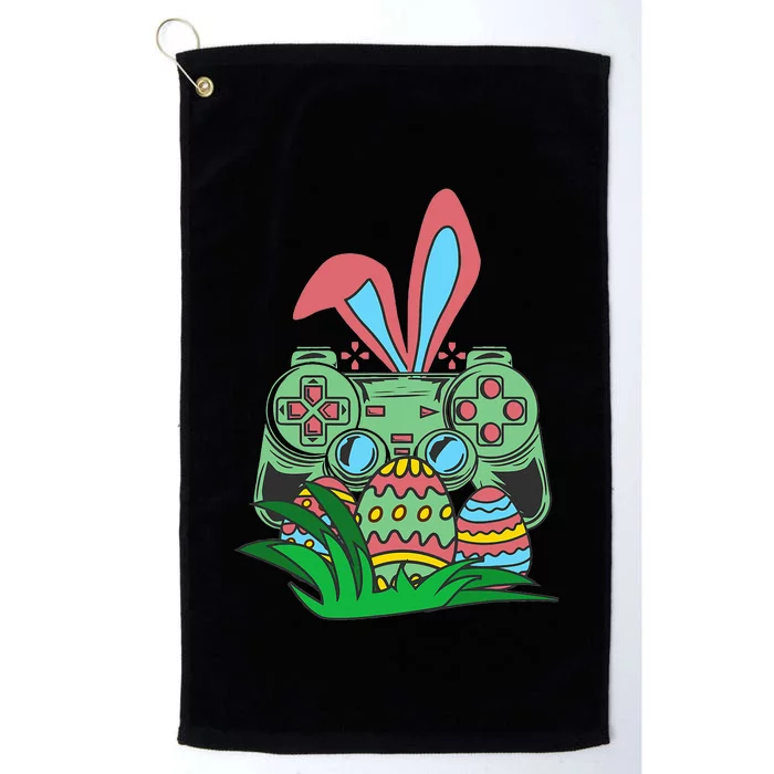 Easter Video Game Easter Gaming Retro Easter bunny Platinum Collection Golf Towel