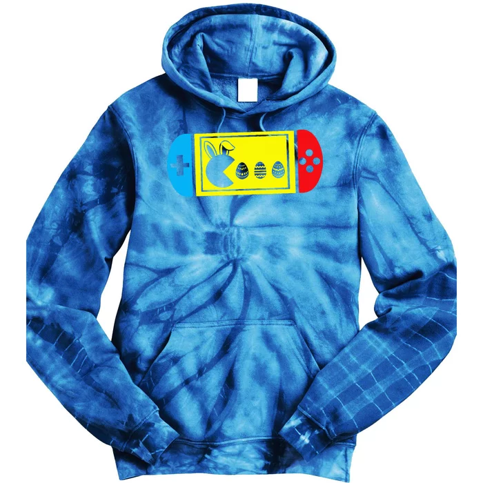 Easter Video Game Bunny Eggs Tie Dye Hoodie