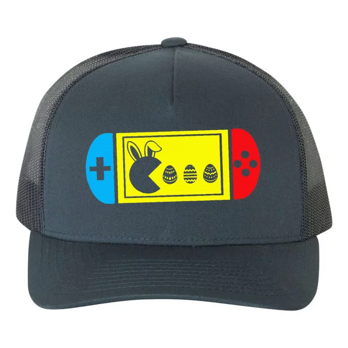 Easter Video Game Bunny Eggs Yupoong Adult 5-Panel Trucker Hat