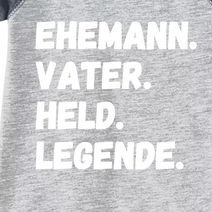 Ehemann Vater Held Legende Infant Baby Jersey Bodysuit