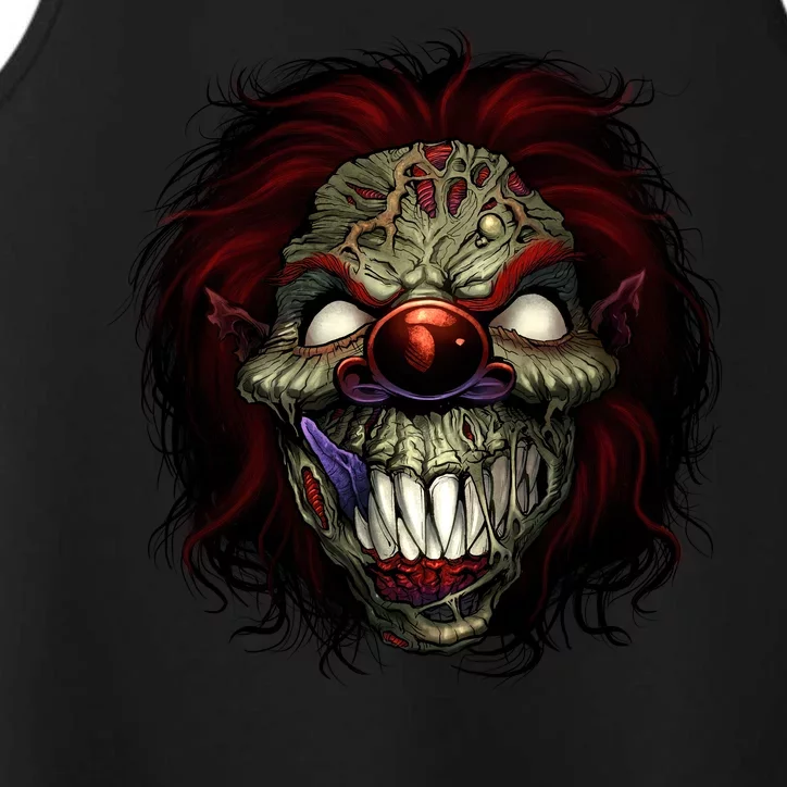 Evil Clown Smiling Performance Tank