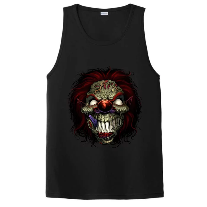 Evil Clown Smiling Performance Tank