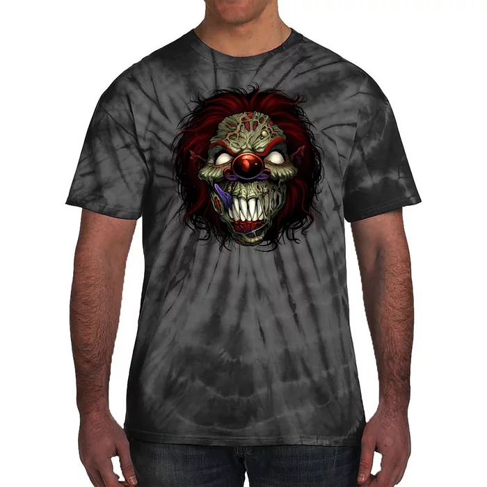 Evil Clown Smiling Tie-Dye T-Shirt