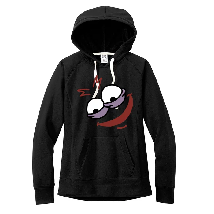 Evil Savage Meme Women's Fleece Hoodie