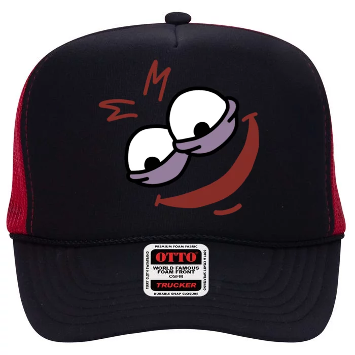 Evil Savage Meme High Crown Mesh Trucker Hat