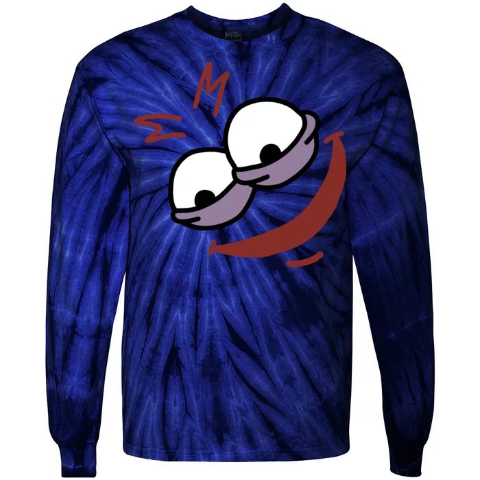 Evil Savage Meme Tie-Dye Long Sleeve Shirt