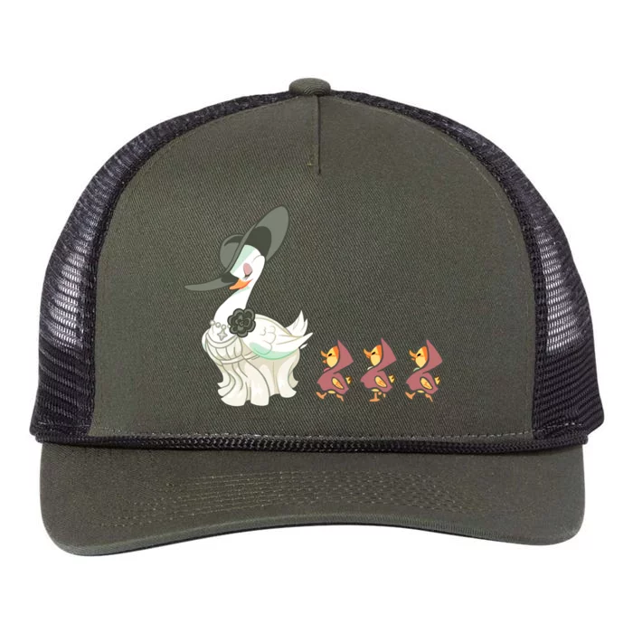 Evil Village Lady Dimitrescu Resident Ducks Retro Rope Trucker Hat Cap