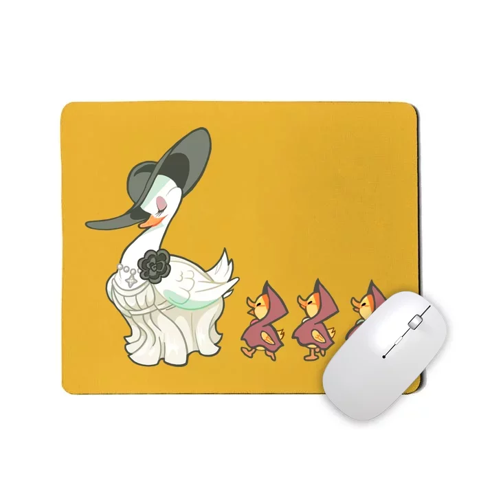 Evil Village Lady Dimitrescu Resident Ducks Mousepad