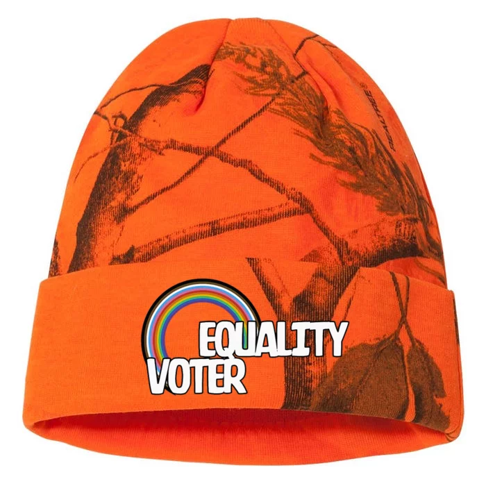 Equality Voter Lgbt Pride Kati - 12in Camo Beanie