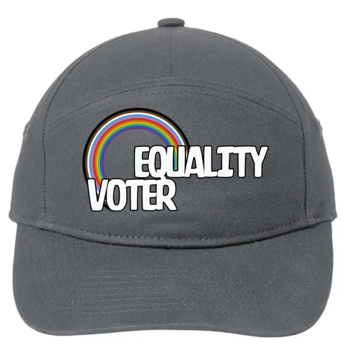 Equality Voter Lgbt Pride 7-Panel Snapback Hat