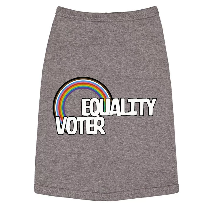 Equality Voter Lgbt Pride Doggie Tank